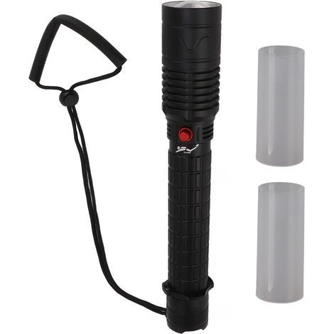 Professional Diving Flashlight with Magnetic Key Switch, 3 Modes, Super Bright 8000LM IPX8 Underwater Torch (1/5)