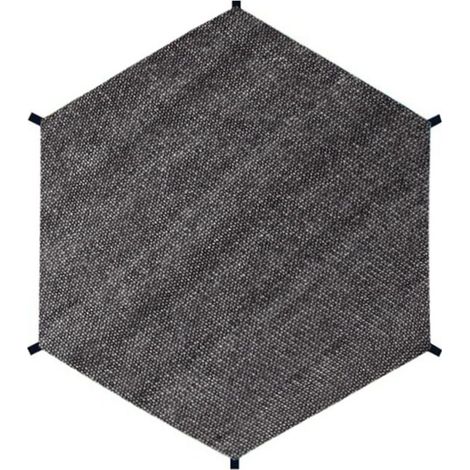 Filet de protection rond pour trampoline, matériau en maille PP durable, facile à installer, idéal pour les pique-niques, les cours, les événements communautaires et les fêtes d'anniversaire, 3,06 m (1/5)