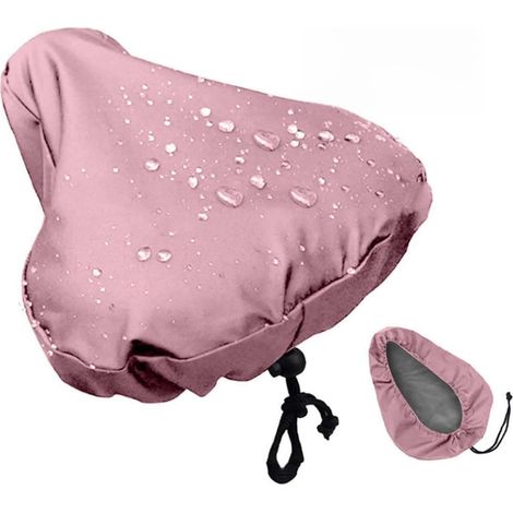 housse de selle de vélo imperméable, protection contre la pluie, élastique et imperméable, compatible avec tous les vélos. (1/5)