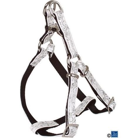 Harnais chien réglable Envy Forever blanc Taille : T1