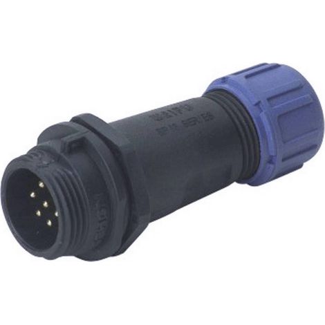 Weipu SP1311 Runder männlicher Stecker gerade IP68 2-polig