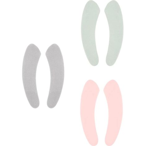 3 Paar waschbare und bequeme Plüsch Toilettensitzkissen mit
