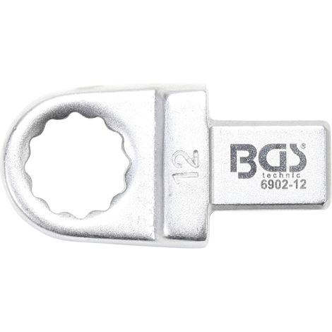 BGS Einsteck-Ringschlüssel 12 mm Aufnahme 9 x 12 mm - 6902-12