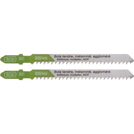 Sägeblatt für Stichsäge Holz, Haken in T, 100 mm, 3 mm