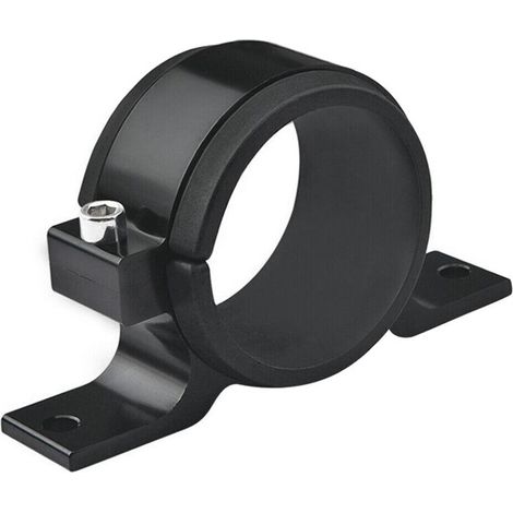 Staffa di montaggio singola per pompa carburante nera da 60 mm, staffa esterna per filtro carburante, morsetto di fissaggio per 044 (1/2)