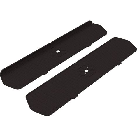 Protecteur d'éclaboussures de robinet de cuisine, grand tapis en silicone anti-gouttes, plaque de drainage pour évier derrière le robinet, cuisine et salle de bain