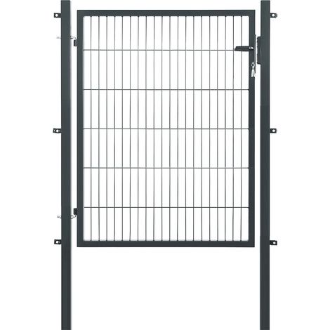 Zaun-Einzeltor comfort plus 1-flg. 1200x1200mm anthrazit