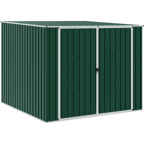 Maison Exclusive - Abri de jardin Vert 195x198x159 cm Métal galvanisé (1/5)