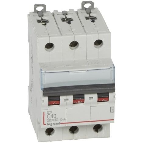 Legrand 007669 Interruttore magnetotermico DX 4500 - Lexic vite - 3P 40A curva C 230V