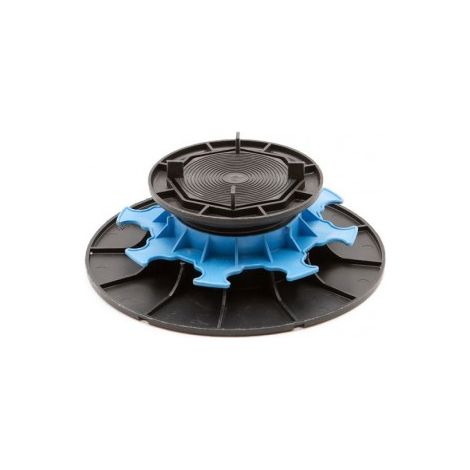 Sud Bois – Plot réglable pour dalle 50-80 mm – Ajustable de 50 à 80 mm – Polypropylène renforcé – Charge jusqu'à 1000 kg