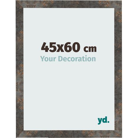 yd. - Cadre photo 45x60 - Metal Oxyde - MDF - Bologna (1/5)