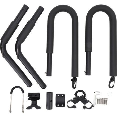 Support de planche de surf pour Scooter, Type fendu, support de moto léger en alliage d'aluminium pour cyclomoteurs et vélos électriques