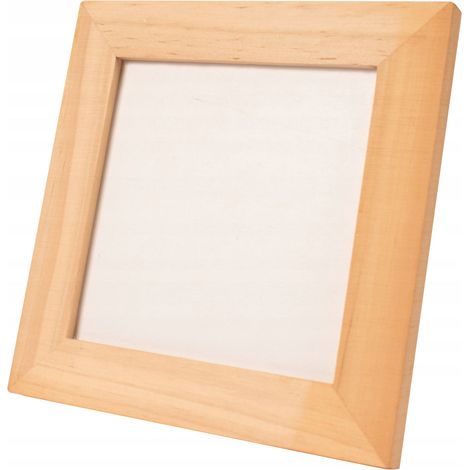Cadre photo en bois 120 x 120 mm (1/2)