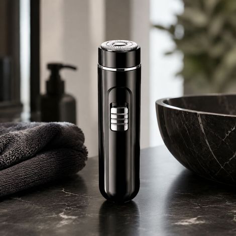 Rasoir Électrique Homme 9 Lames Acier Inoxydable Rechargeable USB Portable Silencieux Lavable à l'Eau (1/5)