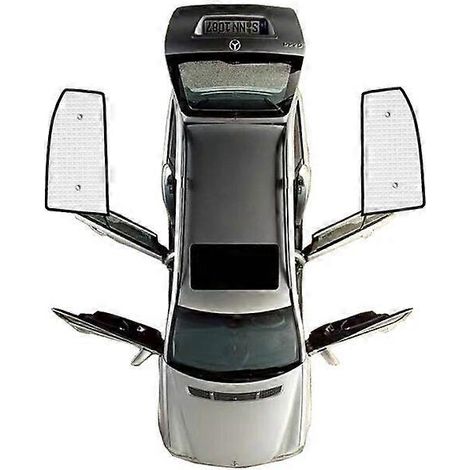 Pare-soleil intégral pour vitres arrière de Peugeot 301 (2012-2023) - Protection solaire et anti-UV - Accessoire auto - Modèles 2019, 2020, 2021 et 2022 (1/5)