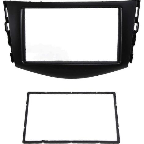 Accessoires autoradio 2 DIN pour Toyota RAV4 (2006-2012) : façade, cadre et autocollants (FDQ) (1/5)