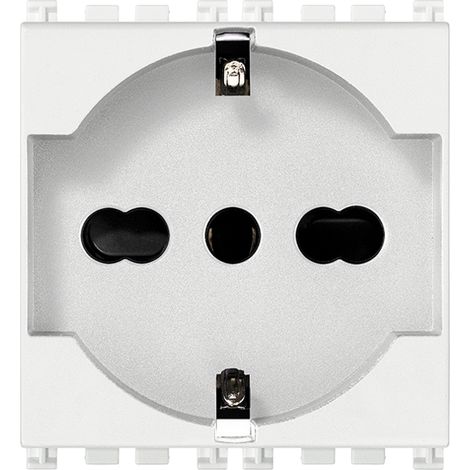 VIMAR - 19210.B Presa 2P+T 16A universale bianco
