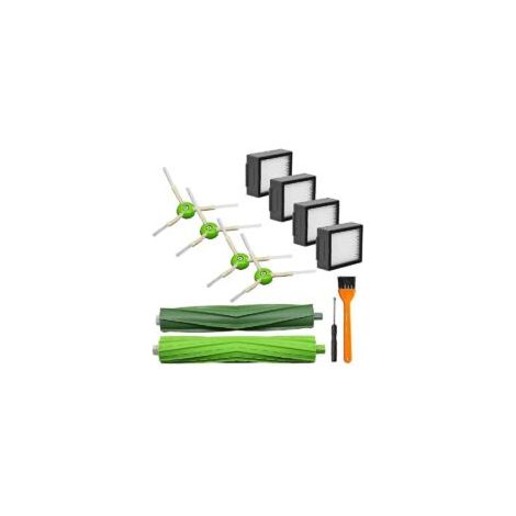 Set di 12 accessori per aspirapolvere iRobot Roomba I7 E5 E6 I3: rullo, spazzola, spazzola laterale, filtro.