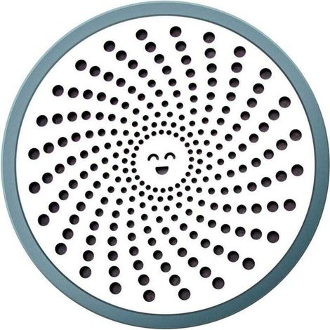1 bouchon de vidange de douche, attrape-cheveux, bonne prise en main, facile à nettoyer, filtre à cheveux en maille en acier inoxydable