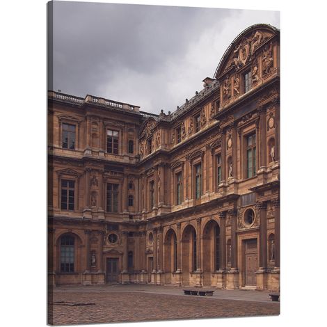 Leinwandgemälde Architektur Paris 50x70 cm
