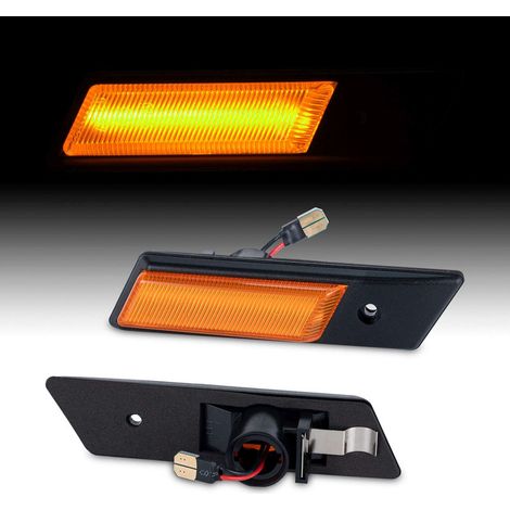 KIT 2 INDICATORI DI DIREZIONE LATERALI A LED COMPATIBILE CON BMW Mini R50 / R52 / R53 / / VETRO FUME
/ LED 6000K EFFETTO XENON / CAN-BUS, PLUG AND PLAY