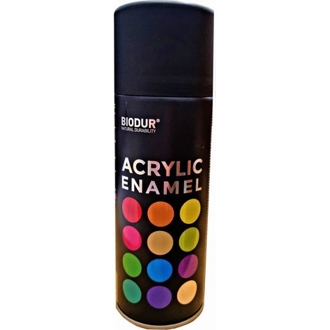 Acryl En.biodur (400ml)-9005 Schwarz Matt (1/5)