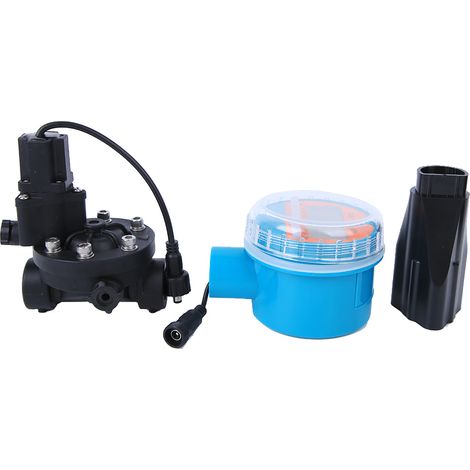 Programmateur d'arrosage automatique étanche IP68 avec électrovanne à impulsion, écran LCD, pour jardin et irrigation (1/5)