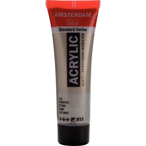 Colore acrilico Amsterdam acrylic 20 ml pewter