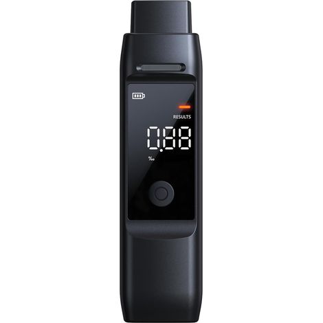 Éthylotest avec capteur Semi-conducteur Interchangeable, Temps de réponse Rapide, Faible consommation d'énergie, analyseur d'alcool respiratoire Personnel (1/5)