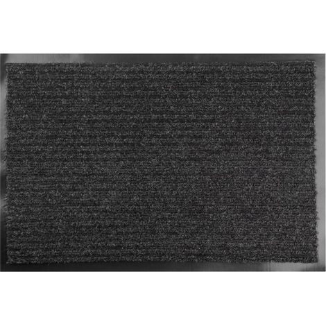 Fußmatte MagicHome TRM 202, für die Tür, 40x60 cm, BlackWhite, grau/schwarz (1/3)
