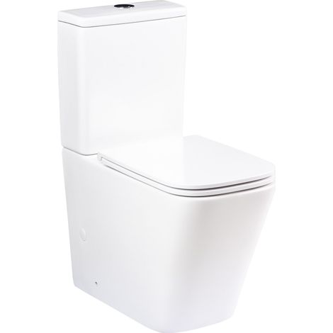 BATHME B000328 FUSSION Inodoro Rimless Completo Blanco - ref: B000328