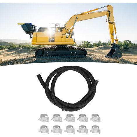 tuyau de retour d'injecteur de carburant du moteur Komatsu 4D95 (1/5)