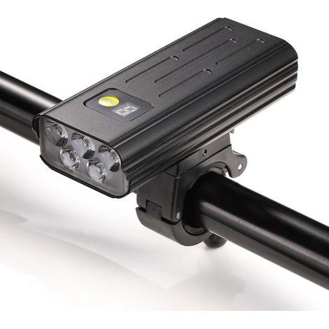 Wiederaufladbare LED-Fahrradlampe per USB mit 5 Beleuchtungsmodi, wasserdicht und stoßfest (1/5)