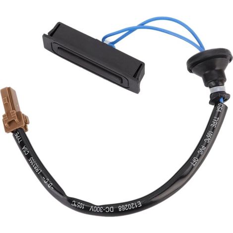 Interrupteur D'ouverture du Couvercle de Coffre, Matériau ABS, Facile à Installer, Compatible avec Altima Versa OE25380ED000, Compatible avec Versa 2007-2012, Ne Convient Pas au. (1/5)