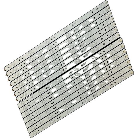 Tira de LED de 1000 mm de longitud, 9 LED por tira, compatible con múltiples modelos, material de PVC, voltaje de 3 V. (1/5)
