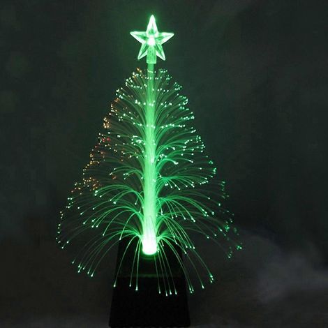 Niedlicher weißer Weihnachtsbaum für drinnen, Weihnachts- und Neujahrsdekoration, farbwechselnd