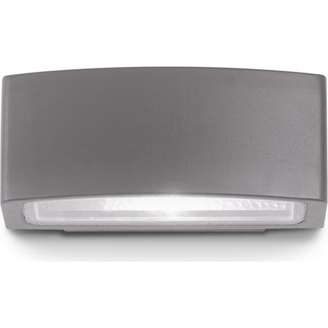 Applique Moderna Andromeda Alluminio Antracite 1 Luce E27 (1/3)