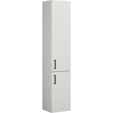 burgbad Eqio Hochschrank mit 2 Türen, Türanschlag rechts, 1760 x