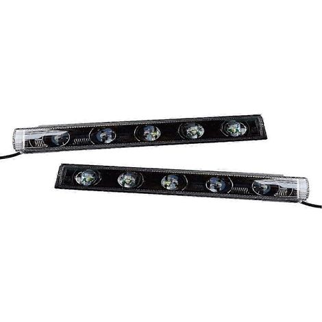 1 par de luces LED de circulación diurna para el parachoques delantero, compatibles con los modelos de 2004 a 2018. (1/5)