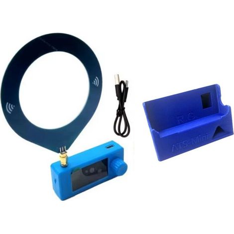 Geeignet für das tragbare Mini-Radio SI4732 LSB mit USB-Schnittstelle, Unterstützung für alle AM/FM-Bänder (HF/SW/MW/VHF), einem 1,9-Zoll-Bildschirm und 3D-Funktionalität.