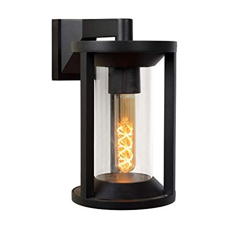 Lucide 15803/01/30 Applique da parete, Alluminio, 15 W, Nero (1/4)