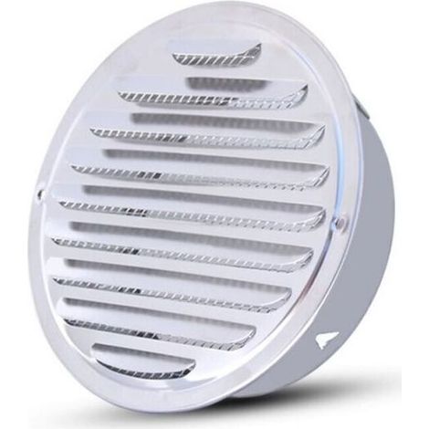 Suitable for 100mm opening promotional ventilation grille - round ventilation grille, stainless steel ventilation grille hole, with mesh ventilation (1/5)