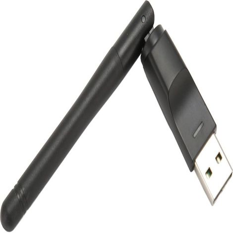 Adaptateur Wifi USB - 150 Mbps - Antenne Intégrée 2,4 GHz - Compatible Windows Vista XP 2000 7 8 10 11 Linux macOS - Pour PC et Appareils Multimédias (1/5)