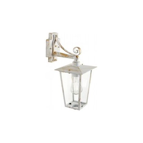 Außenlampe aus Aluminiumdruckguss mit weißgoldenen Glasdiffusoren (1/4)