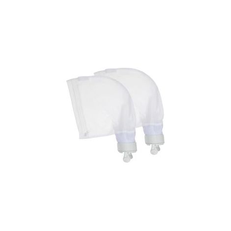 Memkey – Juego de 2 bolsas de tierra ajustables para robots Polaris 280 y 480 – Nylon reforzado – Malla ultrafina para suciedad fina – Cremallera K13 - Crezuo