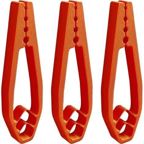 Lot de 3 Pince à clous avec poignée sûre pour marteler et positionner précisément dans les tâches de travail du bois (1/5)