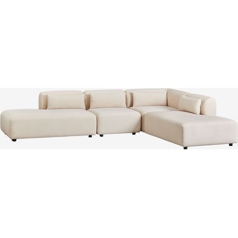 SKLUM 4-teiliges modulares Ecksofa Fogler mit Doppel-Chaiselounge                                   