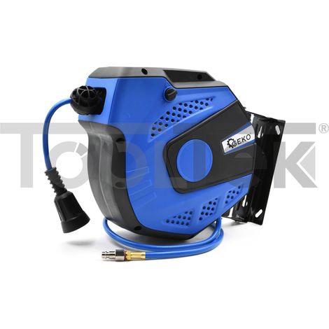 AVVOLGITUBO ARIA COMPRESSA AUTOMATICO TUBO PVC 14MT PARETE G03191 (1/5)
