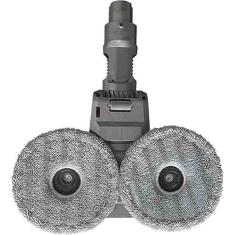Ein Set bestehend aus einer grauen und schwarzen elektrischen ABS+Faser-Staubsauger-/Wischbürste und einem Reinigungstuch, kompatibel mit den Modellen V7 und V8.