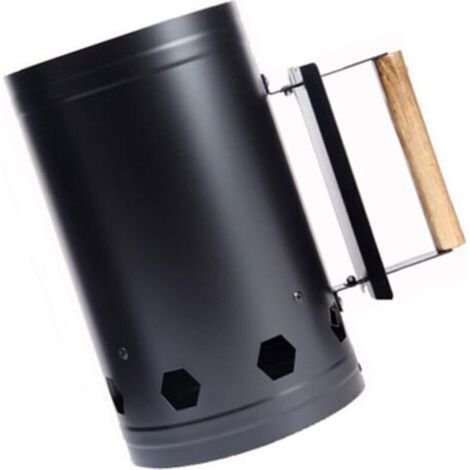 Allumeur de Cheminée, Allume-Charbon en Acier Inoxydable Allumeur de Cheminée de Barbecue pour la Cuisine en Plein Air